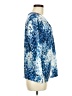Cathy Daniels Blue 3/4 Sleeve Blouse Size M - photo 4