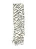 World Market Animal Print Ivory Gray Scarf One size - photo 2
