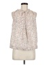 Max Studio 100% Polyester Ivory Sleeveless Blouse Size M - photo 1