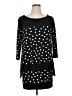Frank Lyman Design Polka Dots Black 3/4 Sleeve Top Size 14 - photo 1