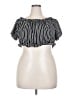 Shein Curve 100% Polyester Black Short Sleeve Blouse Size 2X - photo 1