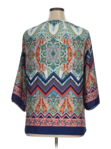 Renee C. 3/4 Sleeve Blouse (view 2)