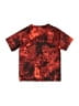 Under Armour 100% Polyester Tie-dye Red Active T-Shirt Size 4 - photo 2
