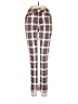 Adika Plaid Red Casual Pants Size M - photo 1