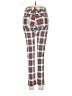Adika Plaid Red Casual Pants Size M - photo 2