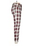 Adika Plaid Red Casual Pants Size M - photo 4