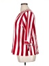 Unbranded 100% Polyester Stripes Red 3/4 Sleeve Blouse Size 0X - photo 5