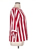 Unbranded 100% Polyester Stripes Red 3/4 Sleeve Blouse Size 0X - photo 4