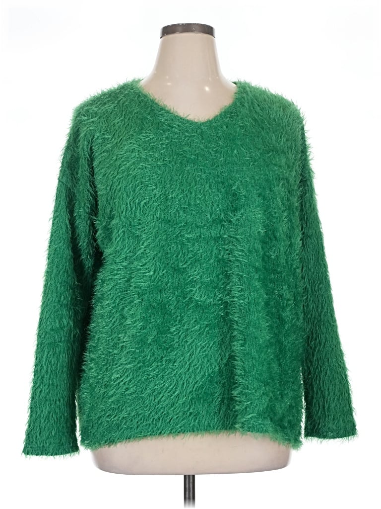 Pre-owned E. Luna Pullover Sweater In Green