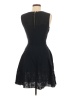 Milly 100% Nylon Solid Black Cocktail Dress Size M - photo 2