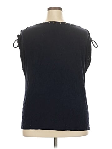Carmen Carmen Marc Valvo Sleeveless Blouse (view 2)