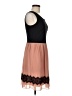 En Focus Studio 100% Polyester Color Block Brown Casual Dress Size 8 - photo 4