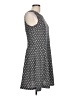 H&M Polka Dots Black Casual Dress Size L - photo 4