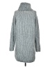 Topshop Silver Turtleneck Sweater Size 0 - 2 - photo 2