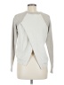 Madewell Metallic Silver Pullover Sweater Size M - photo 2