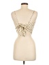 Gianni Bini Gold Sleeveless Top Size M - photo 2