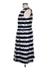Alex Marie 100% Polyester Stripes Blue Casual Dress Size 12 - photo 5