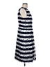 Alex Marie 100% Polyester Stripes Blue Casual Dress Size 12 - photo 4