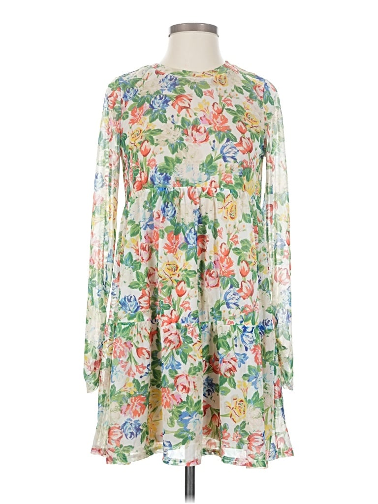 Pre-owned Afrm Casual Dress In Green