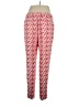Talbots Chevron-herringbone Red Casual Pants Size 14 - photo 2