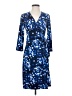 The Limited Print Blue Cocktail Dress Size S (petite) - photo 1