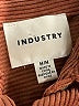 Industry 100% Polyester Brown Long Sleeve Blouse Size M - photo 7