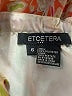 Etcetera 100% Polyester Orange Sleeveless Blouse Size 6 - photo 6
