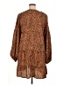 Unbranded 100% Polyester Animal Print Brown Casual Dress Size XL - photo 2