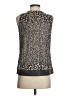 Unbranded Brown Gray Sleeveless T-Shirt Size S - photo 2