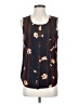 CAbi 100% Polyester Brown Sleeveless T-Shirt Size S - photo 1