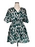 Unbranded Print Green Casual Dress Size L - photo 1