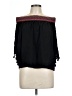 Rock 47 100% Rayon Black 3/4 Sleeve Blouse Size L - photo 1