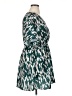 Unbranded Print Green Casual Dress Size L - photo 4
