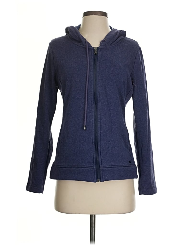 Pre-owned Ugg Zip Up Hoodie In Blue