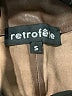 retrofête 100% Leather Brown Leather Shorts Size S - photo 3