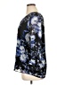 Calvin Klein 100% Polyester Blue 3/4 Sleeve Blouse Size XL - photo 5