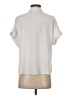 The Workshop 100% Polyester Ivory Short Sleeve Blouse Size S - photo 2