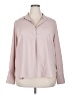 Nordstrom Pink Long Sleeve Blouse Size XXL - photo 1