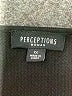 Perceptions Black Short Sleeve Top Size 1X - photo 7