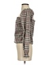 Line & Dot Brown Long Sleeve Blouse Size S - photo 5