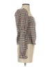 Line & Dot Brown Long Sleeve Blouse Size S - photo 4