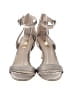 Louise Et Cie Metallic Silver Gold Sandals Size 8 1/2 - photo 2