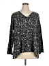 Natori Gray 3/4 Sleeve T-Shirt Size XL - photo 1
