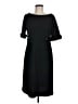 Merona Solid Black Casual Dress Size M - photo 1