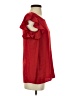 Versona 100% Polyester Red 3/4 Sleeve Top Size XS - photo 4