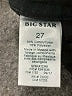 Big Star Black Jeans Size 27 waist - photo 8