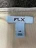 FLX Solid Gray Tan Casual Dress Size XS - photo 4