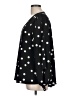 Coeur De Vague Polka Dots Black Long Sleeve Blouse Size L - photo 5