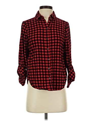 CALVIN KLEIN JEANS 3/4 Sleeve Blouse (view 1)