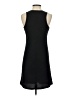 Nine West Solid Black Casual Dress Size S - photo 2